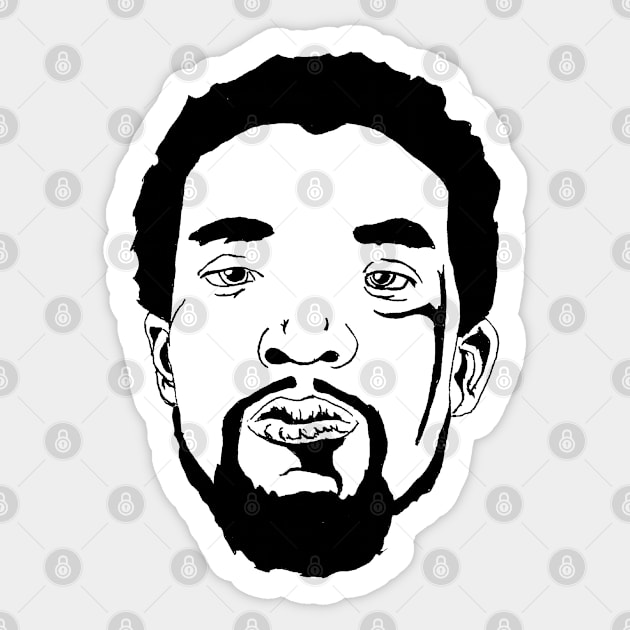 Chadwick Boseman Sticker by Ace20xd6